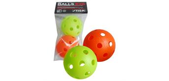 Stiga - Unihockey Ball bunt, 2 Stk