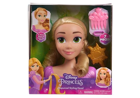 Styling Head Disney Rapunzel klein / 20 cm