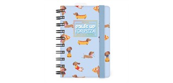 Tagesplaner für 12 Monate mit Spiralbindung - Small - 2027 - Dog - Dachshund