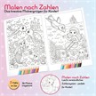 TapirElla 13056 Malbuch Malen nach Zahlen, Meerjungfrau | Bild 3