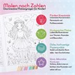 TapirElla 13058 Malbuch Malen nach Zahlen, Einhörner und Elfen | Bild 4