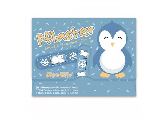 TapirElla 14644 Pflasterbriefchen Pinguin