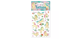 TapirElla 46004 Metallic Tattoo A6 - Einhorn