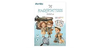TapirElla 46032 Tattoo-Set A6, Detektive