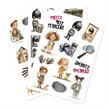 TapirElla 46032 Tattoo-Set A6, Detektive | Bild 2
