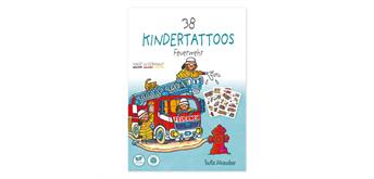 TapirElla 46034 Tattoo-Set A6, Feuerwehr