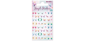 TapirElla Ohr- und Nagel Sticker - Schmetterlinge
