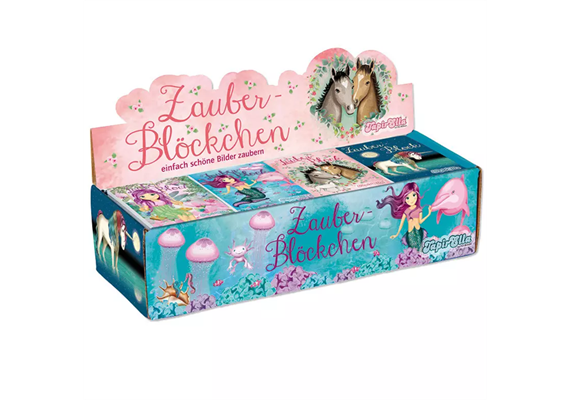 TapirElla Zauberblock A8 Mädchen 4-fach assortiert