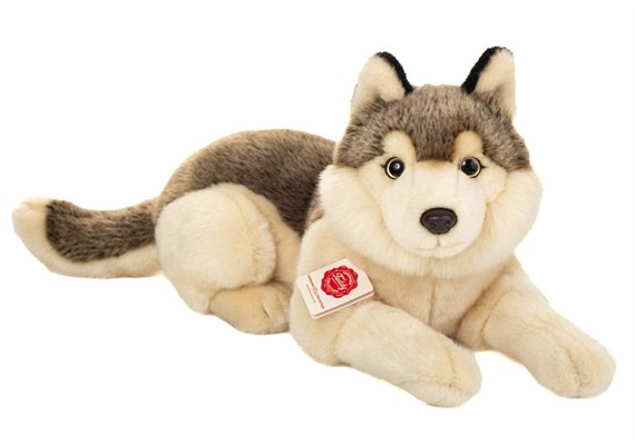 Teddy Hermann 90855 Wolf liegend 40 cm