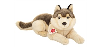 Teddy Hermann 90855 Wolf liegend 40 cm