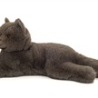 Teddy Hermann 91819 Kartäuserkatze liegend 36 cm | Bild 2
