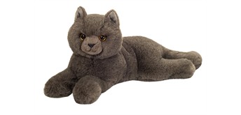 Teddy Hermann 91819 Kartäuserkatze liegend 36 cm
