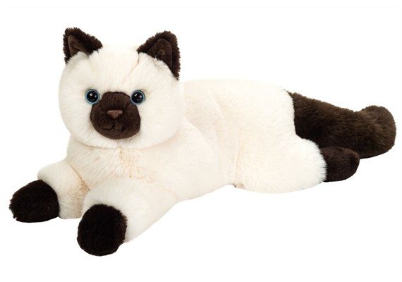 Teddy Hermann 91823 Birma-Katze liegend 36 cm