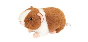 Teddy Hermann 92665 Meerschweinchen hellbraun-weiss 19 cm