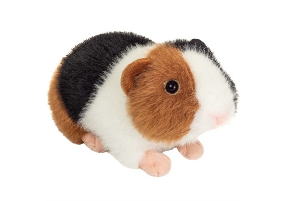 Teddy Hermann 92666 Meerschweinchen 3-farbig 19 cm