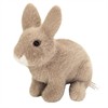 Teddy Hermann 93737 Hase sitzend grau 20 cm
