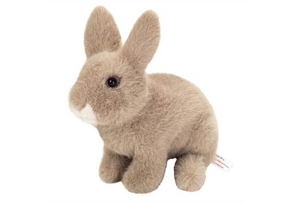 Teddy Hermann 93737 Hase sitzend grau 20 cm