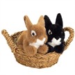 Teddy Hermann 93740 Hase sitzend schwarz 17 cm | Bild 4