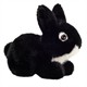 Teddy Hermann 93740 Hase sitzend schwarz 17 cm