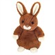 Teddy Hermann 93988 Hase Luna dunkelbraun 20 cm