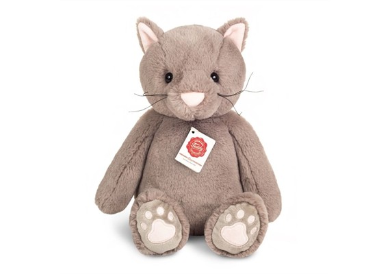 Teddy Hermann 93997 Schlenkerkatze Milly grau 35 cm