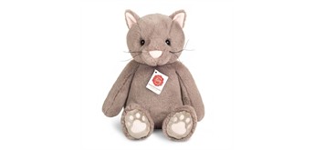 Teddy Hermann 93997 Schlenkerkatze Milly grau 35 cm