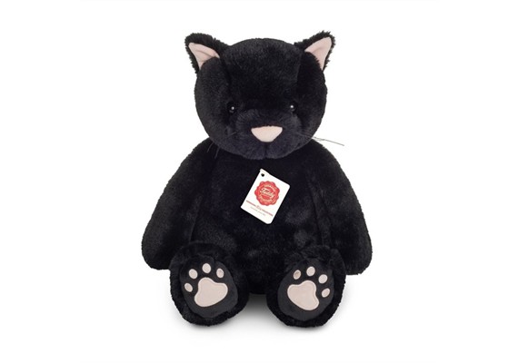 Teddy Hermann 93998 Schlenkerkatze Tilly schwarz 35 cm