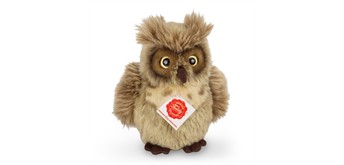 Teddy Hermann 94163 Eule graubraun 17 cm