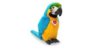 Teddy Hermann - 94167 Papagei Gelbbrustara 26 cm