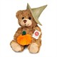 Teddy Hermann 94611 Halloween Teddy mit Kürbis 20 cm