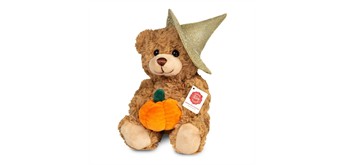 Teddy Hermann 94611 Halloween Teddy mit Kürbis 20 cm