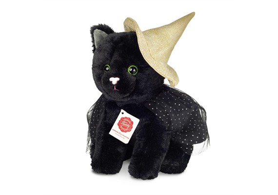 Teddy Hermann 94613 Halloween Katze 20 cm