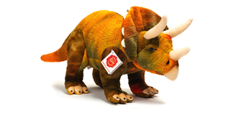 Teddy Hermann Dinosaurier Triceratops 42 cm