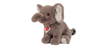 Teddy Hermann Elefant sitzend 25 cm