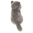 Teddy Hermann - Kartäuser Katze sitzend 20 cm | Bild 4