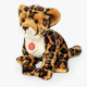Teddy Hermann Leopard sitzend 27 cm