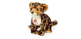 Teddy Hermann Leopard sitzend 27 cm