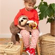 Teddy Hermann Plüsch Faultier Helge braun 48 cm | Bild 2