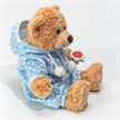 Teddy Hermann Schlafanzugbär blau 30 cm | Bild 3