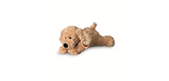 Teddy Hermann Schlenkerhund beige 28 cm