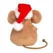 Teddy Hermann Weihnachtsmaus mit Lebkuchenmann braun 11 cm | Bild 2