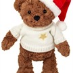 Teddy Hermann Weihnachtsteddy mit Pullover braun 30 cm | Bild 4