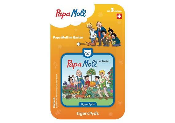 tigercard - Papa Moll - Im Garten