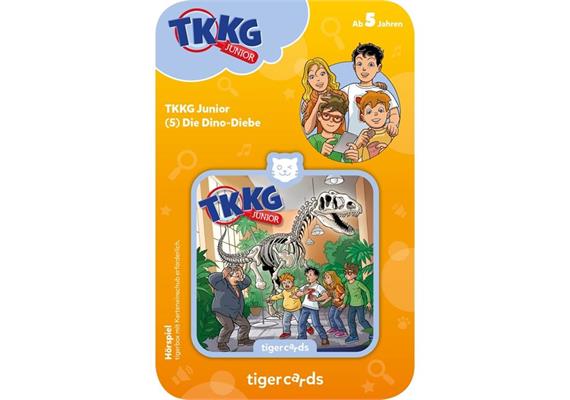 tigercard - TKKG Junior - Dino-Diebe