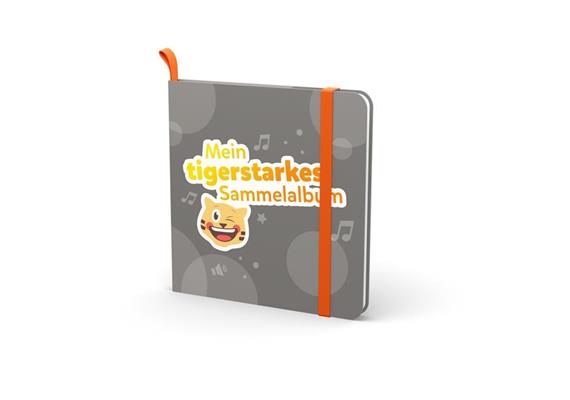 tigermedia - Sammelalbum für Tigercards ANTHRAZIT