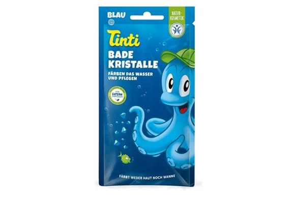 Tinti Badekristalle blau