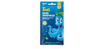 Tinti Badekristalle blau