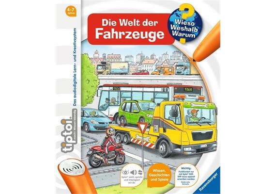 Tiptoi Buch 32912 Die Welt der Fahrzeuge