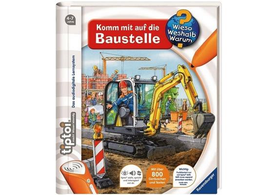 tiptoi Buch 32916 - WWW Komm mit auf die Baustelle