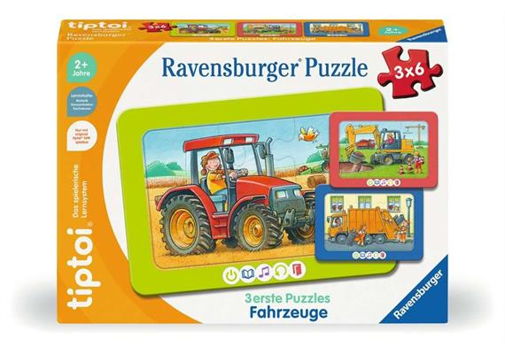 tiptoi® 00227 - 3 erste Puzzles: Fahrzeuge